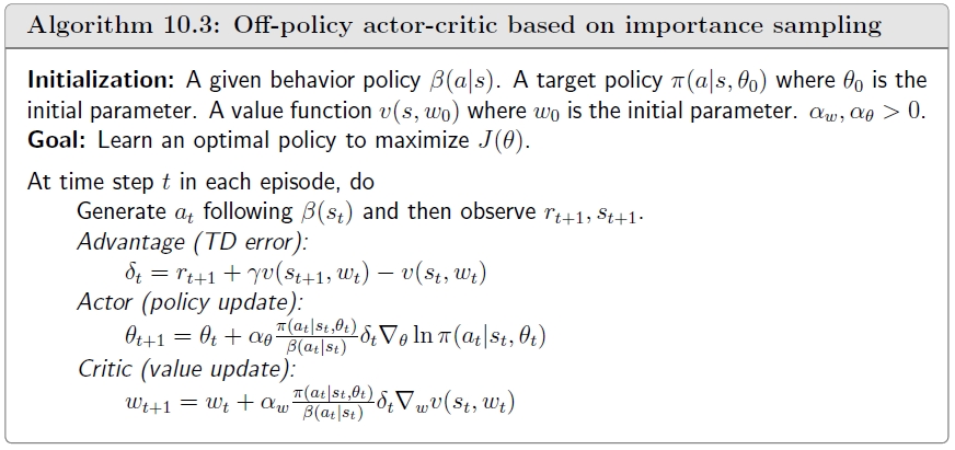 off-policy actor-critic